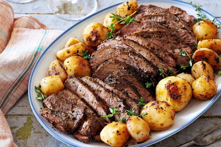 Borrego assado no forno à Transmontana