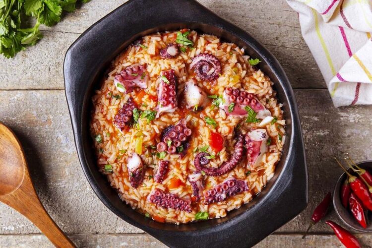 Arroz de polvo malandrinho