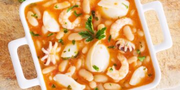 Feijoada de chocos à Algarvia