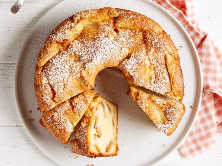 Bolo de maçã à antiga