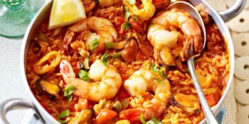 Arroz de marisco à Portuguesa