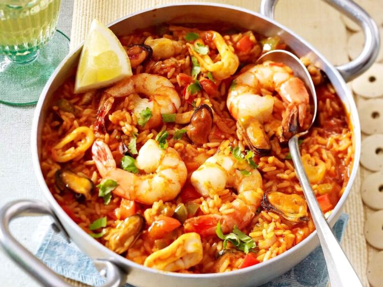 Arroz de marisco à Portuguesa