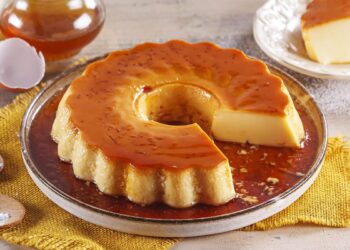 Pudim caseiro à Portuguesa