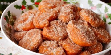 Sonhos de abóbora e cenoura