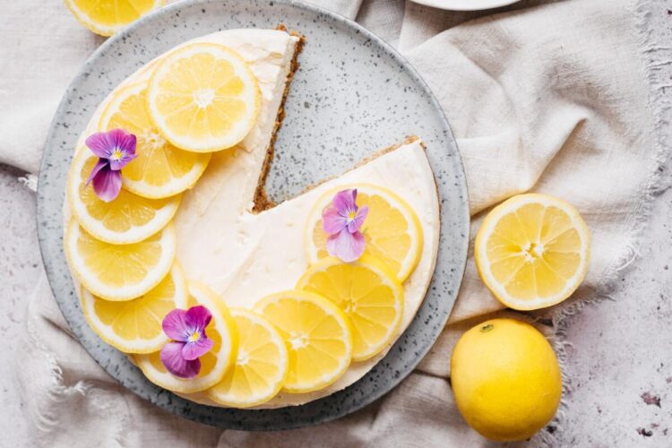 Cheesecake de limão