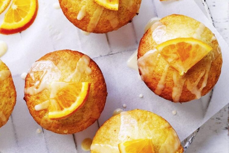 Queques de laranja fofinhos
