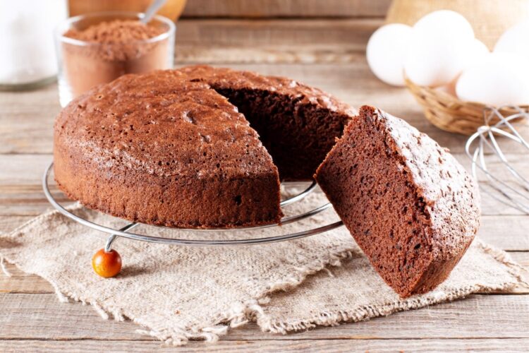 Pão de Ló de chocolate