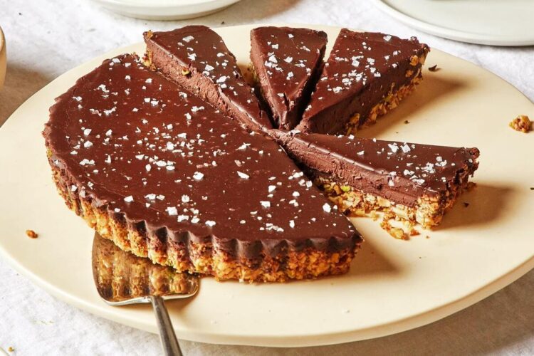 Tarte de chocolate com coco