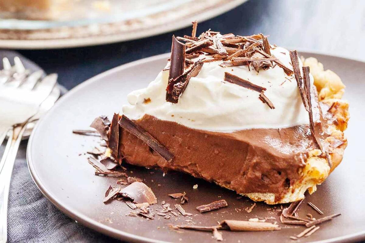 Tarte de iogurte e chocolate