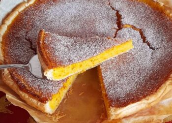 Tarte de coco e cenoura