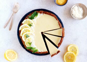 Tarte de leite condensado e limão