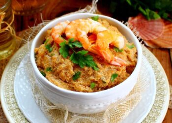 Açorda de ovas à moda do Alentejo