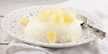 Bavaroise de ananás