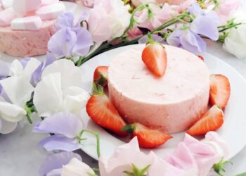 Bavaroise de morango