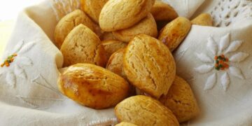 Broas de limão e canela