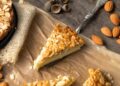 Tarte de amêndoa e natas