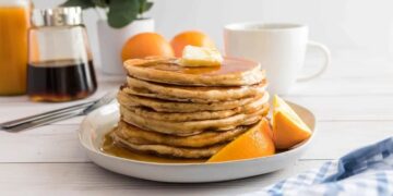 Panquecas de laranja