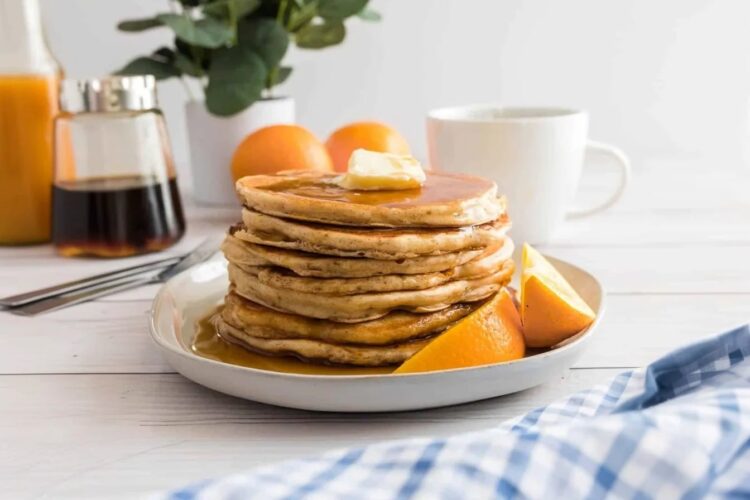 Panquecas de laranja