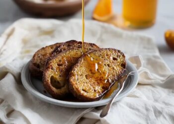 Rabanadas com calda de mel