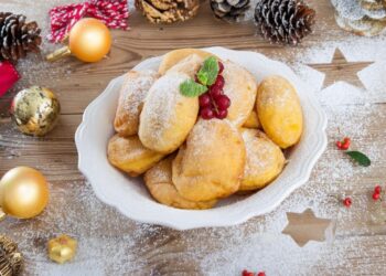 Filhoses de abóbora e laranja