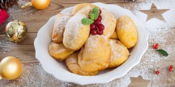 Filhoses de abóbora e laranja