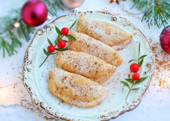 Azevias de abóbora e nozes