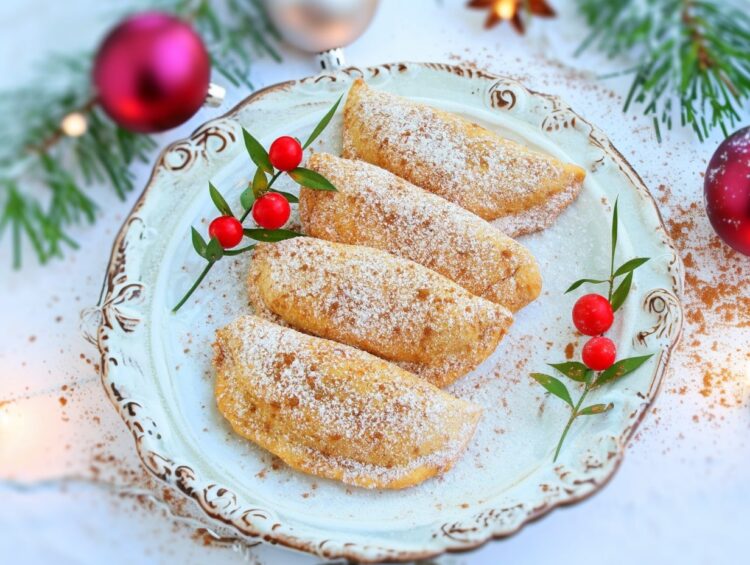 Azevias de abóbora e nozes