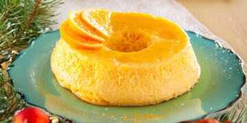 Pudim de laranja à moda antiga