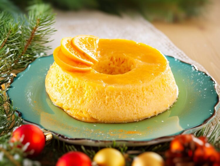 Pudim de laranja à moda antiga