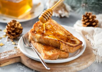 Rabanadas com calda de mel