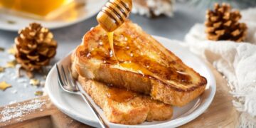 Rabanadas com calda de mel