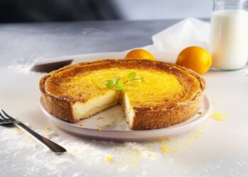 Tarte de requeijão alentejana