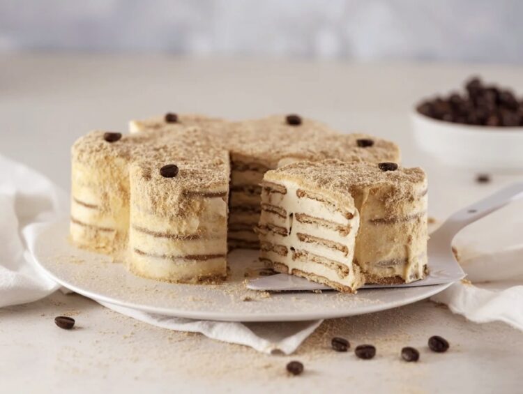 Bolo de bolacha com leite condensado