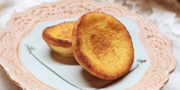 Queijadas de leite e canela