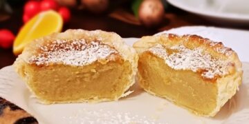 Queijadas de batata doce