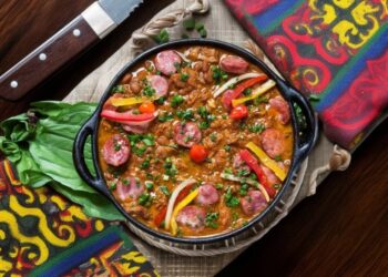 Feijoada de javali à Alentejana