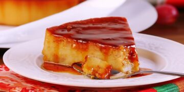 Pudim de pão cremoso