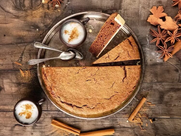 Bolo de canela à moda antiga