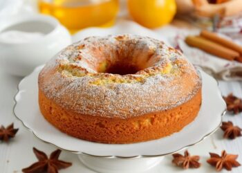 Bolo de azeite e canela