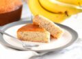 Bolo de banana e canela húmido e fofinho