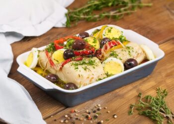 Bacalhau no forno à moda antiga