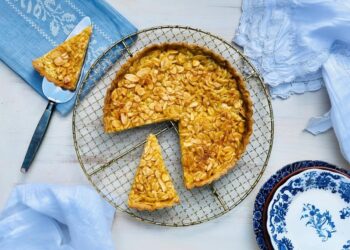 Tarte de amêndoa húmida