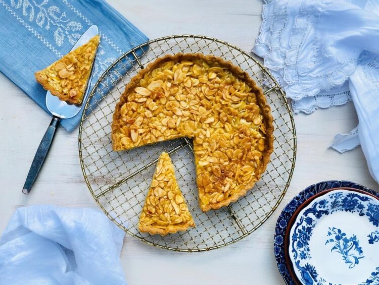 Tarte de amêndoa húmida