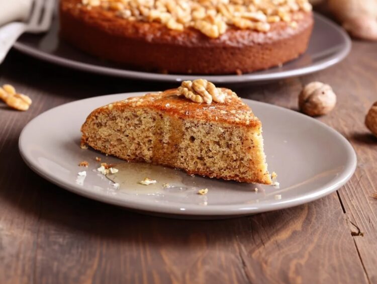 Bolo de laranja e nozes à moda antiga