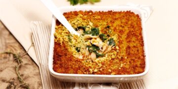 Bacalhau com broa e grelos