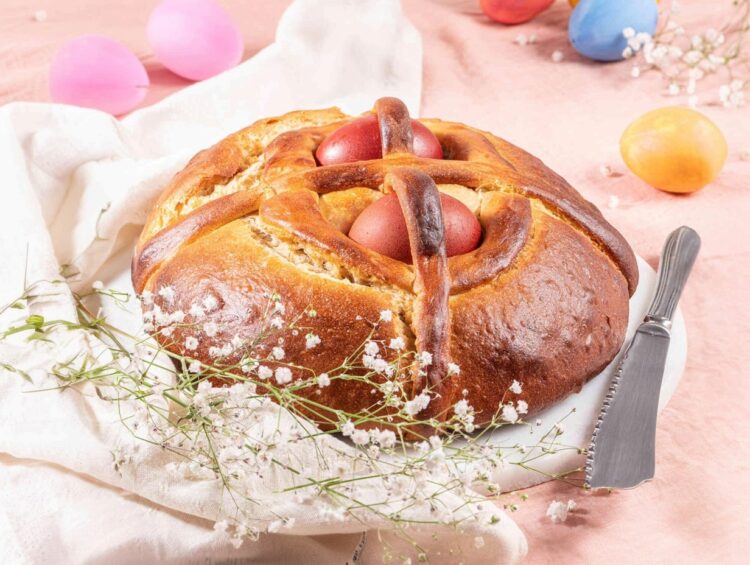 Folar da Páscoa à moda antiga