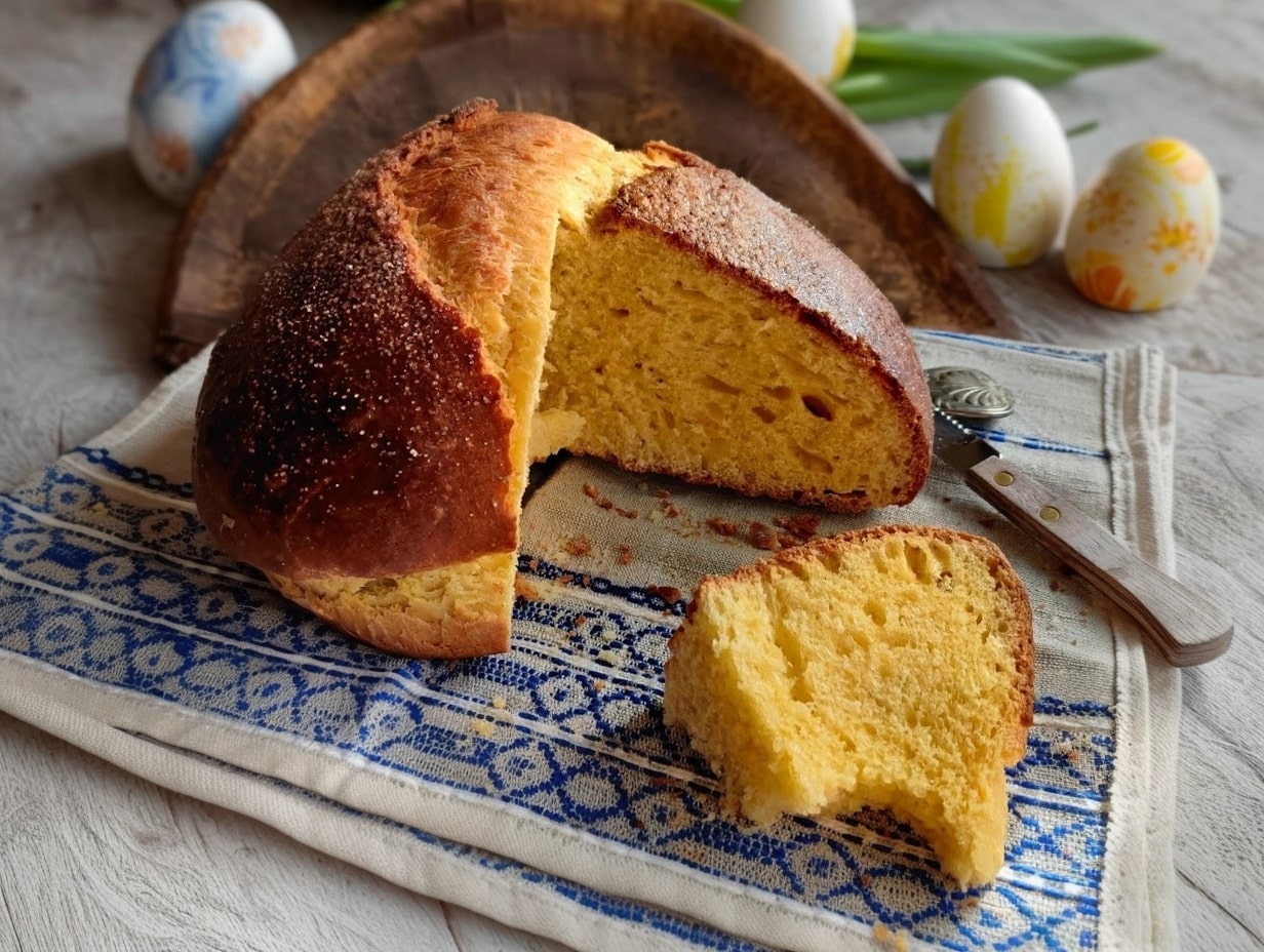 Folar doce tradicional