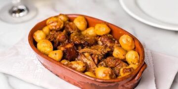 Cabrito assado no forno à portuguesa