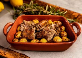 Cabrito assado no forno à padeiro