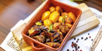 Cabrito assado no forno à transmontana